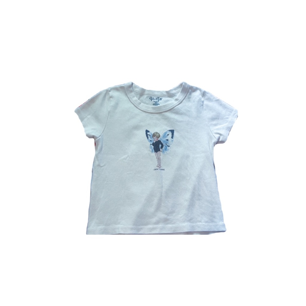 Brandy Melville Fairy “i don’t care” Ashlyn Top